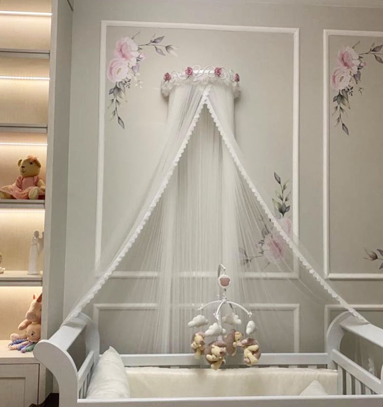 Adesivo Decorativo de Parede Floral SERENATA