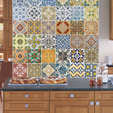 Papel de Parede Adesivo de Azulejos - VINTAGE