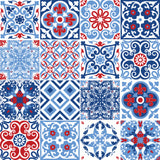 Papel de Parede Adesivo de Azulejos - BIARRITZ