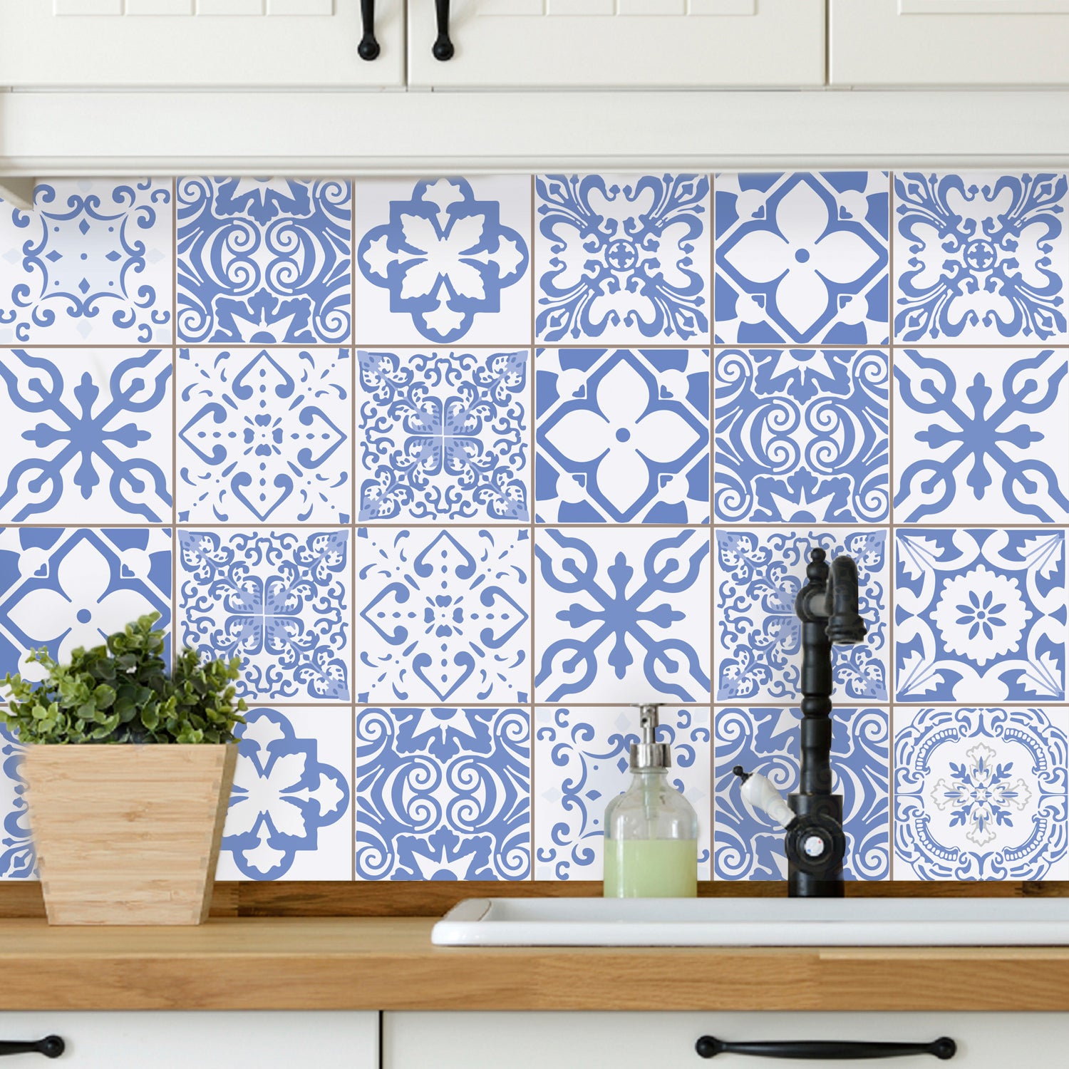 Kit de Adesivos - AZULEJOS COLONIAL