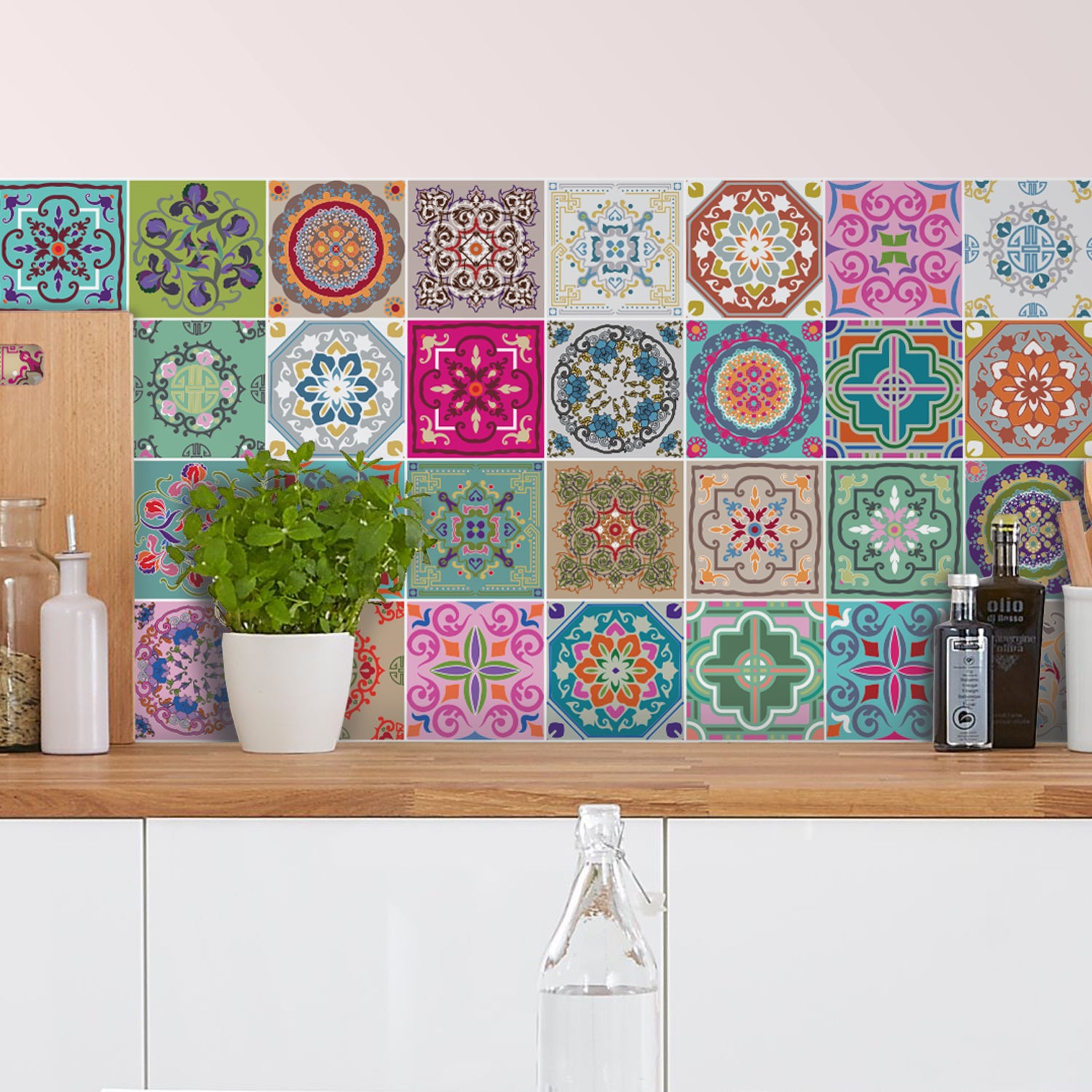 Kit de Adesivos - AZULEJOS SHANGAI