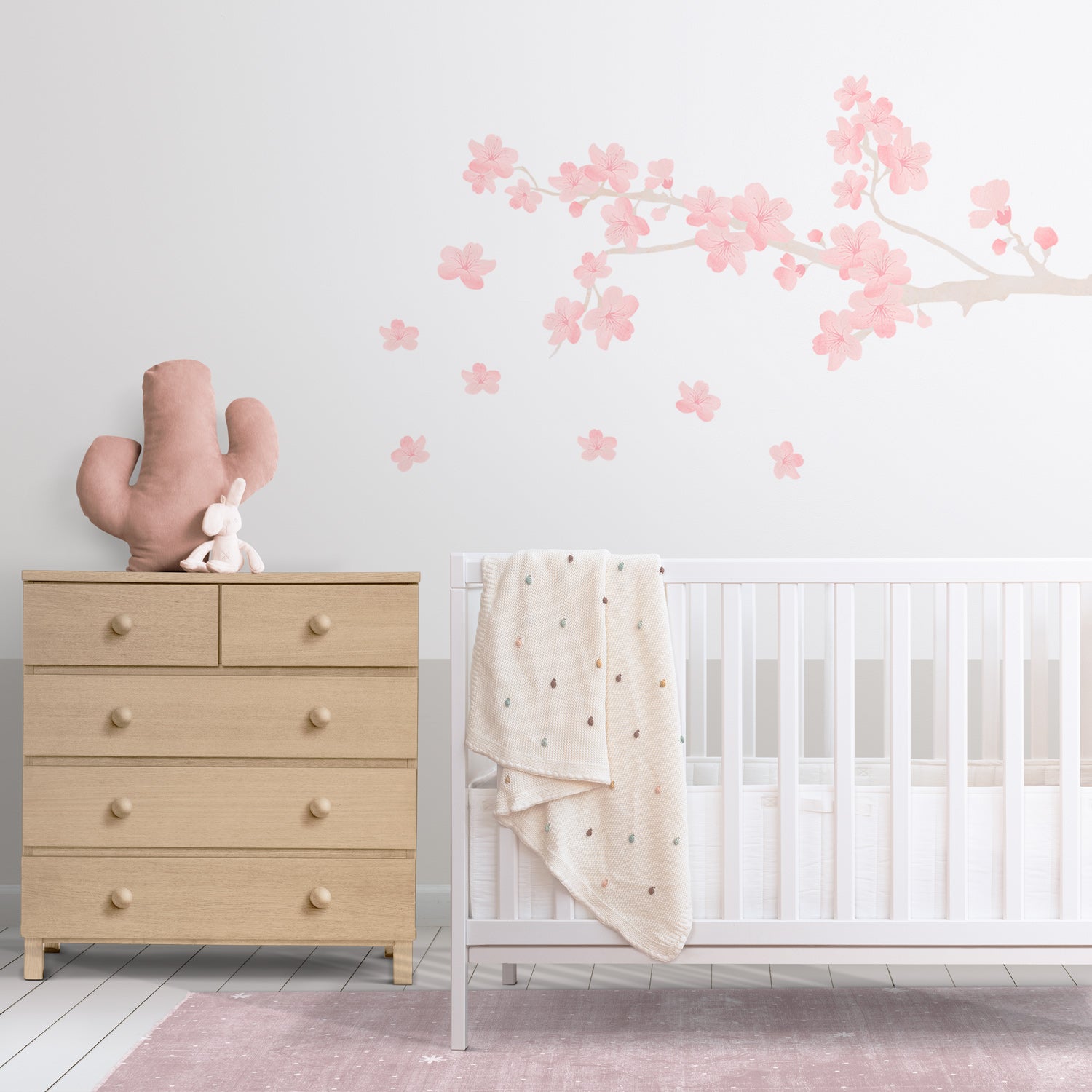 Adesivo Decorativo de Parede Floral CEREJEIRA