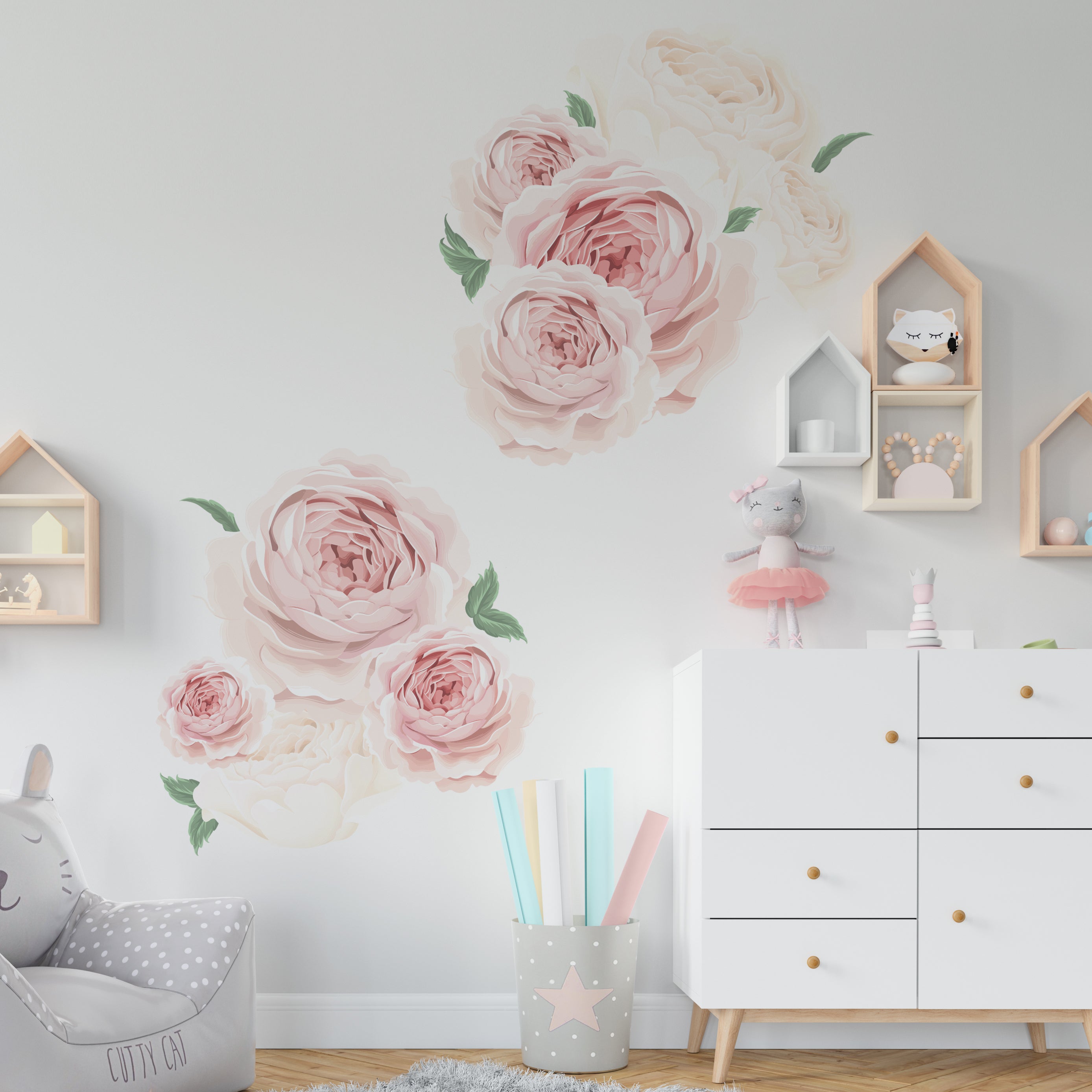 Adesivo Decorativo Flores MAJESTIC