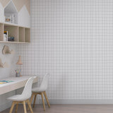 Papel de Parede Adesivo GRID BLACK