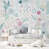 Papel de Parede Floral Glamour