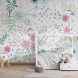 Papel de Parede Adesivo Floral GLAMOUR