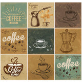 Kit de Adesivos AZULEJOS CAFÉ