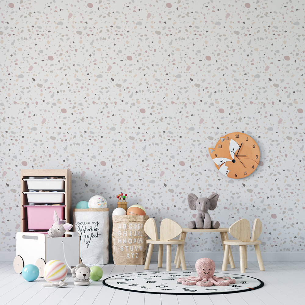 Papel de Parede Adesivo GRANILITE BLUSH