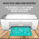 Quadro de Incentivo ao Bom Comportamento FLORESTA - para Imprimir