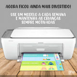 Quadro de Rotinas Compacto MANHÃ - para Imprimir
