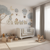 Papel de Parede Adesivo TREM DA ALEGRIA BLUE