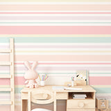 Papel de Parede Adesivo - LISTRAS SWEET