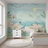 Papel de Parede Adesivo DINOS