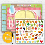 Quadro de Alimentação infantil