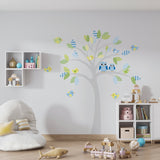 Adesivo Decorativo de Parede com Árvore Infantil CANDY TREE MENINO