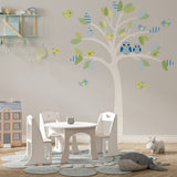 Adesivo Decorativo de Parede com Árvore Infantil CANDY TREE MENINO