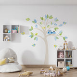 Adesivo Decorativo de Parede com Árvore Infantil CANDY TREE MENINO