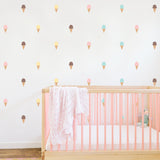 Adesivo de Parede de Sorvetinhos Candy Colors para Quarto de Menina