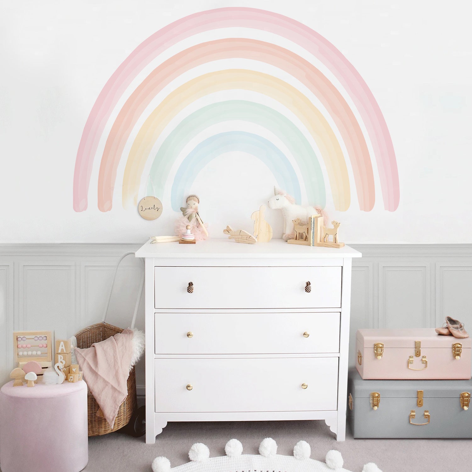 Adesivo Decorativo de Arco Íris RAINBOW - Candy Colors