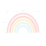 Adesivo Decorativo de Arco Íris RAINBOW - Candy Colors