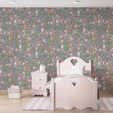 Papel de Parede Adesivo BUNNY GARDEN
