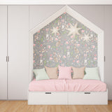 Papel de Parede Adesivo BUNNY GARDEN