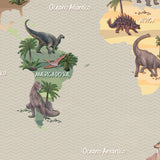 Papel de Parede Adesivo MAPA MUNDI DINOS