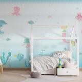 Papel de Parede Adesivo UNDER THE SEA