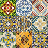 Papel de Parede Adesivo de Azulejos - VINTAGE