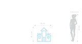 Adesivo Decorativo de Parede Infantil - CASTELO MENINO