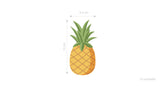 Adesivo de Parede Decorativo - PINEAPPLE